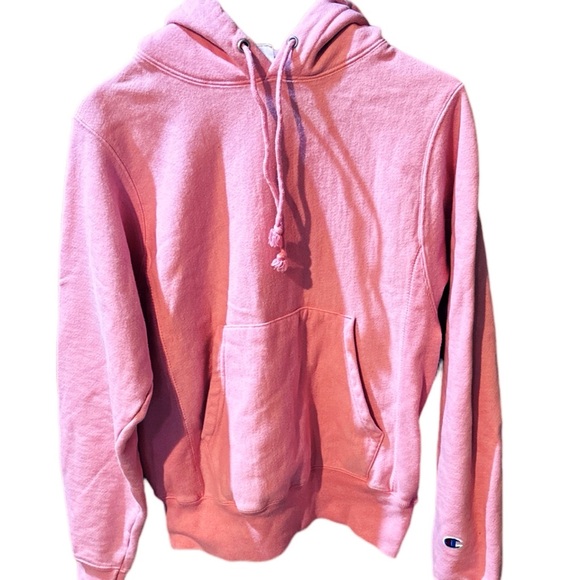 Champion Reverse Weave Hoodie In Bubblegum Pink - Picture 3 of 15